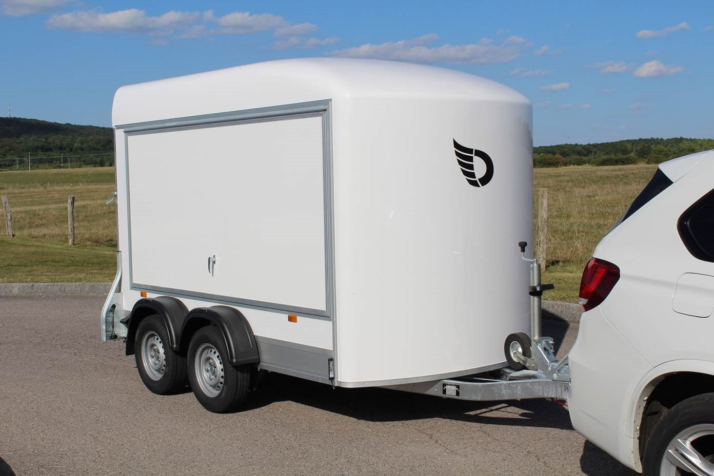Debon C500 With Side Opening Hatch Box Trailer