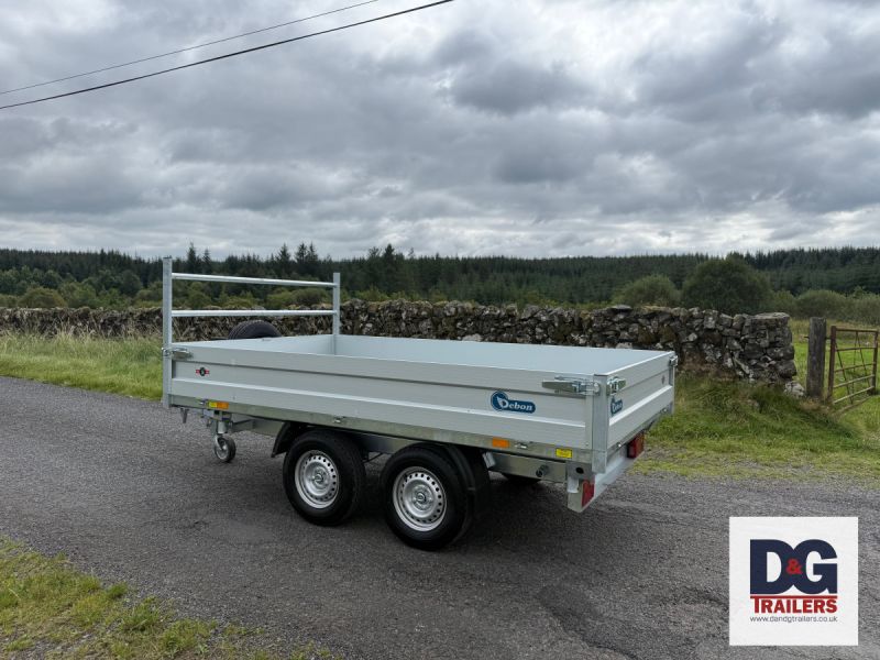 Debon PW2.4 Three Way Tipping Trailer 2600kg Gross - Image 5