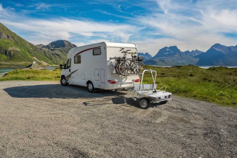 Debon Moto Compact Motorcycle Trailer - D&G Trailers